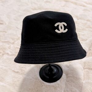 Chanel Bucket Hat with CC Logo